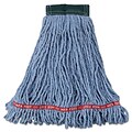Rubbermaid Commercial Mop Heads-Wet Mop Blue
