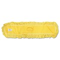 Rubbermaid Commercial Trapper Commercial Dust Mop 5 x 48 Yellow