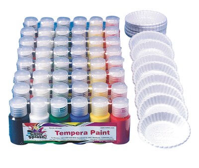 Color Splash® 3/4 oz. Liquid Tempera Paint Pass Around Pack