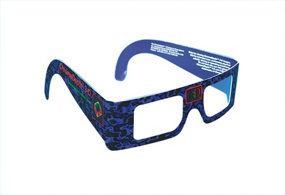 S&S Worldwide ChromaDepth 3-D Glasses, 12/Pack