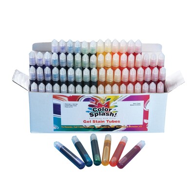 Color Splash 0.34 fl. oz. Gel Stain Squeezers Bulk Pack (SG796)