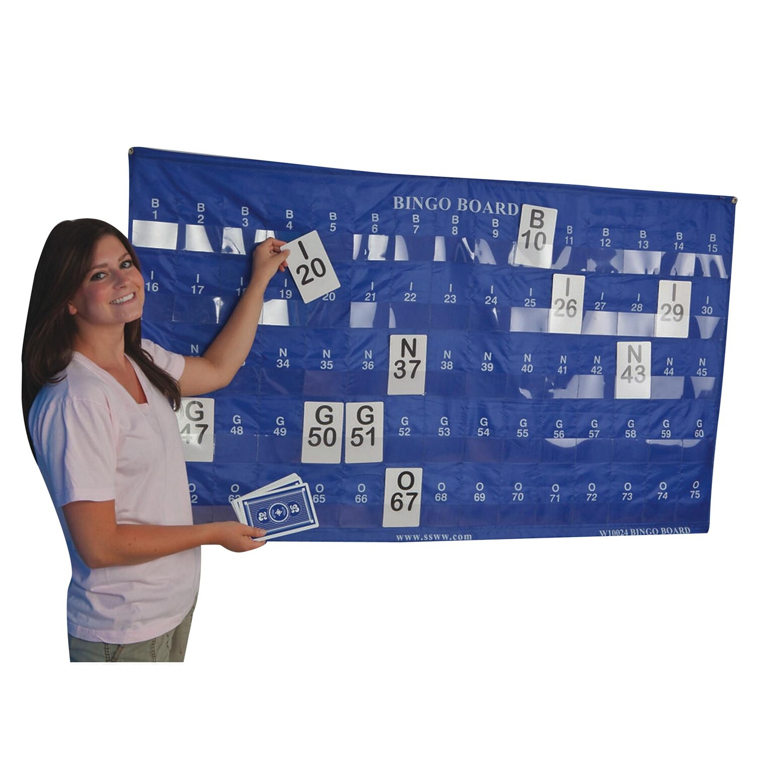 S&S Manual Bingo Masterboard Pocket Chart (W10024)