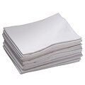 ECR4®Kids Toddler Cot Sheet, White, 12/Pack