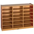 ECR4®Kids Colorful Essentials™ 18 Compartment Multi-Purpose Cabinet, Red
