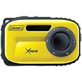Coleman® Xtreme C5WP Waterproof Digital Camera, 12 MP, Yellow