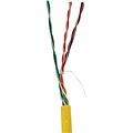 Vericom® 1000 Pull Box Cat 5e UTP Solid Riser CMR Cable, Yellow
