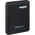 Verbatim® 12,000mAh Dual-USB Power Pack Charger For iPad; Black
