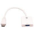 V7® 9.6 HDMI to VGA Adapter Cable; White