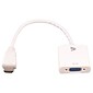 V7® 9.6" HDMI to VGA Adapter Cable; White