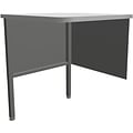 Marvel® Mailroom 28 - 36 x 30 x 30 Utility Corner Table; Gray
