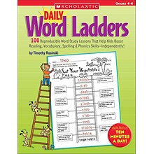 Daily Word Ladders, Grades 4-5