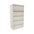 Marvel® Zapf® 66 x 36 x 19 Five Drawer Lateral File, Featherstone