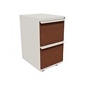 Marvel® Zapf® Featherstone 19 File/File Mobile Pedestal, Collectors Cherry Front