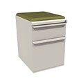 Marvel® Zapf® Featherstone 19 Box/File Mobile Pedestal W/ Seat, Fennel