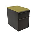 Marvel® Zapf® Dark Neutral 23 Box/File Mobile Pedestal W/ Seat, Fennel