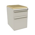 Marvel® Zapf® Featherstone 19 Box/File Mobile Pedestal W/ Seat, Forsythia
