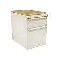 Marvel® Zapf® Pumice 23 Box/File Mobile Pedestal W/ Seat, Forsythia
