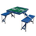 Picnic Time® NFL Licensed Tennessee Titans Digital Print ABS Plastic Sport Picnic Table, Blue