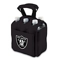 Picnic Time® NFL Licensed Six Pack Oakland Raiders Digital Print Neoprene Cooler Tote, Black