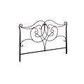 Monarch® Traditional Queen/Full Size Combo Metal Head/Footboard; Satin Black