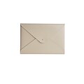 Paperthinks® Recycled Leather File Folder, Ivory Shiny