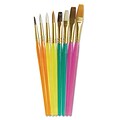 Chenille Kraft® Creativity Street® Acrylic Handled Brush Set; Assorted, 8/Set