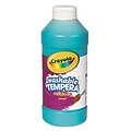 Crayola Artista II Washable Tempera Paint, Turquoise, 16 oz. (54-3115-048)