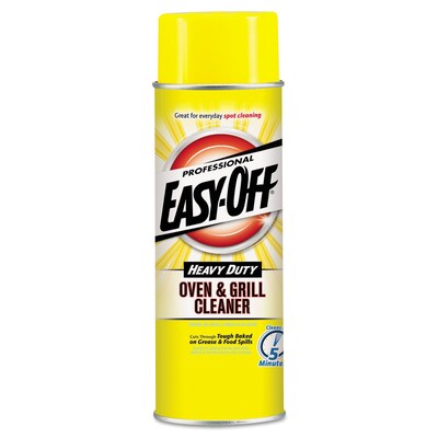 Easy-Off® Heavy Duty Oven & Grill Cleaner, Aerosol, Unscented, 24 oz. (6233804250)