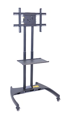Luxor Metal Pedestal TV Stand, Gray (FP2500)