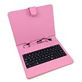 Mgear Micro USB Keyboard Folio For 10 Tablet, Pink