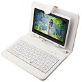 Mgear Micro USB Keyboard Folio For 10 Tablet, White