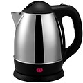 Brentwood® 1.2 Litre Cordless Stainless Steel Electric Tea Kettle, Brushed