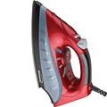 Brentwood 1200 W Non-Stick Steam/Dry/Spray Iron; Red