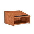 Oklahoma Sound® 13 3/4H x 23 3/4W x 19 7/8D MDF Table Top Lectern, Cherry