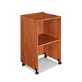 Oklahoma Sound® 33 3/4H x 21 1/8W x 17 1/2D MDF AV Cart/Lectern Base, Cherry