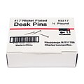 Charles Leonard® Desk Pins, 4/Pack