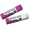 Charles Leonard® 0.28 oz. Economy Glue Sticks; Purple
