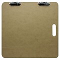 Saunders Recycled Portable Sketchboard, 19 x 19, Brown, 3/Pack (SAU05606)