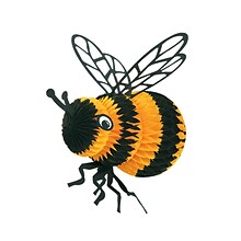Beistle 8 Tissue Bee, 4/Pack (55714)