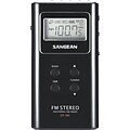 Sangean DT-180B AM/FM Stereo PLL Synthesized Digital Pocket Receiver, Black