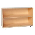 Wood Designs Storage Tip-Me-Not 30H Shelf Storage, Birch