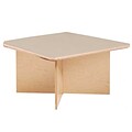 Wood Designs 30 x 30 Tot-Size Multi-Use Table, Birch