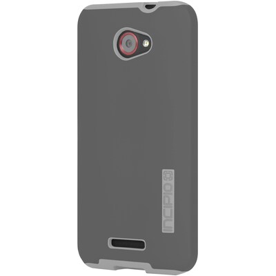 Incipio® DualPro Hard-Shell Case For HTC Droid DNA; Dark Gray/Light Gray