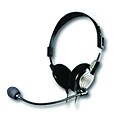 Andrea PureAudio NC-185 VM USB High Fidelity Stereo Headset; Black