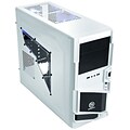 Thermaltake® Commander MS-I Snow Edition ATX Mid Tower Computer Case, Black/White