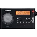 Sangean PR-D7 AM/FM Compact Digital Tuning Portable Receiver, Black