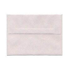 JAM Paper A6 Passport Invitation Envelopes, 4.75 x 6.5, Rose Quartz Recycled, 25/Pack (CPPT663)