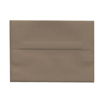 JAM Paper® A7 Invitation Envelopes, 5.25 x 7.25, Simpson Kraft Recycled, 25/pack (30011)