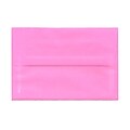 JAM Paper® A8 Colored Invitation Envelopes, 5.5 x 8.125, Ultra Pink, 25/Pack (796284)