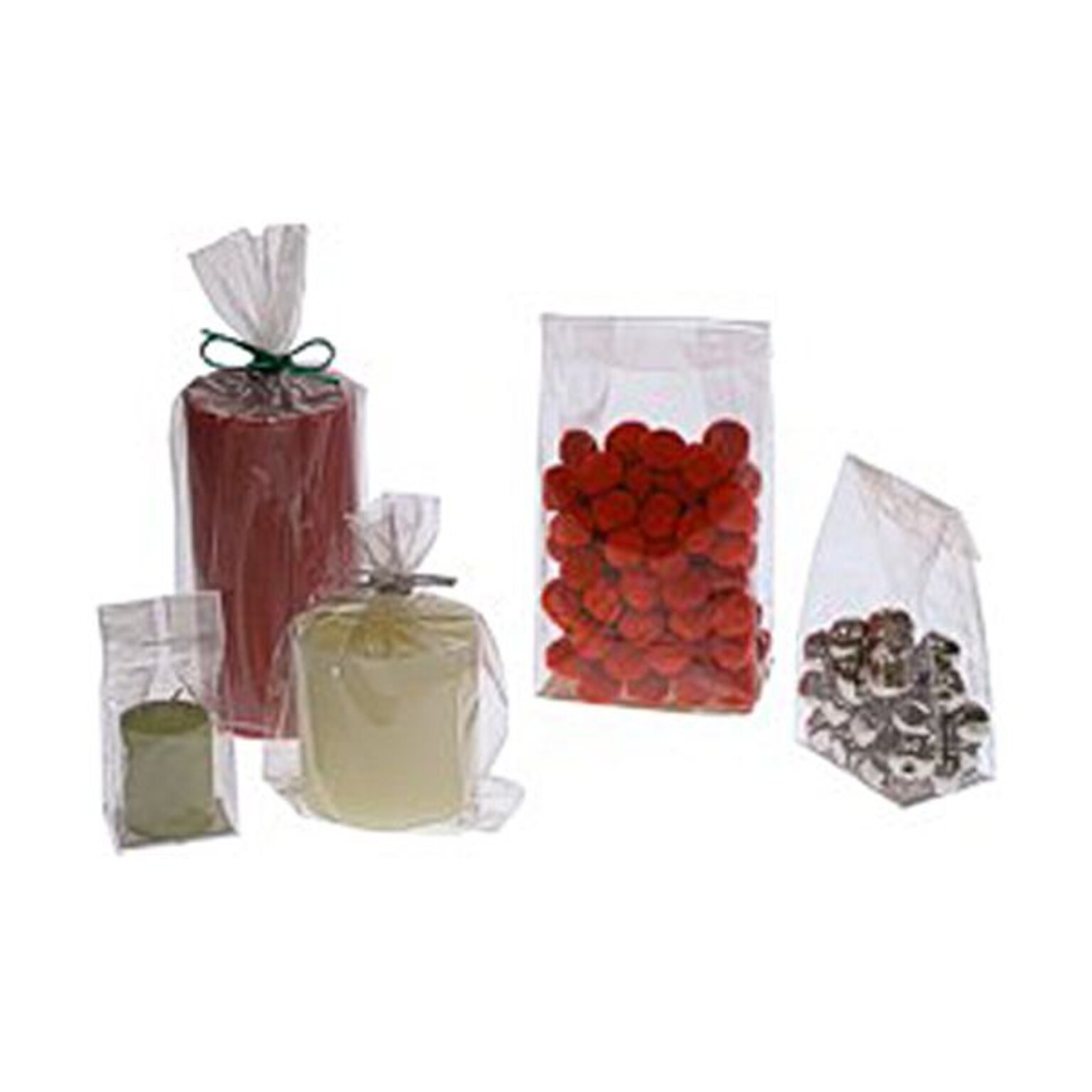 JAM Paper® FDA Cello Bag, Small, 2.5 x 2 x 6, Clear, 100/pack (FDA1B)